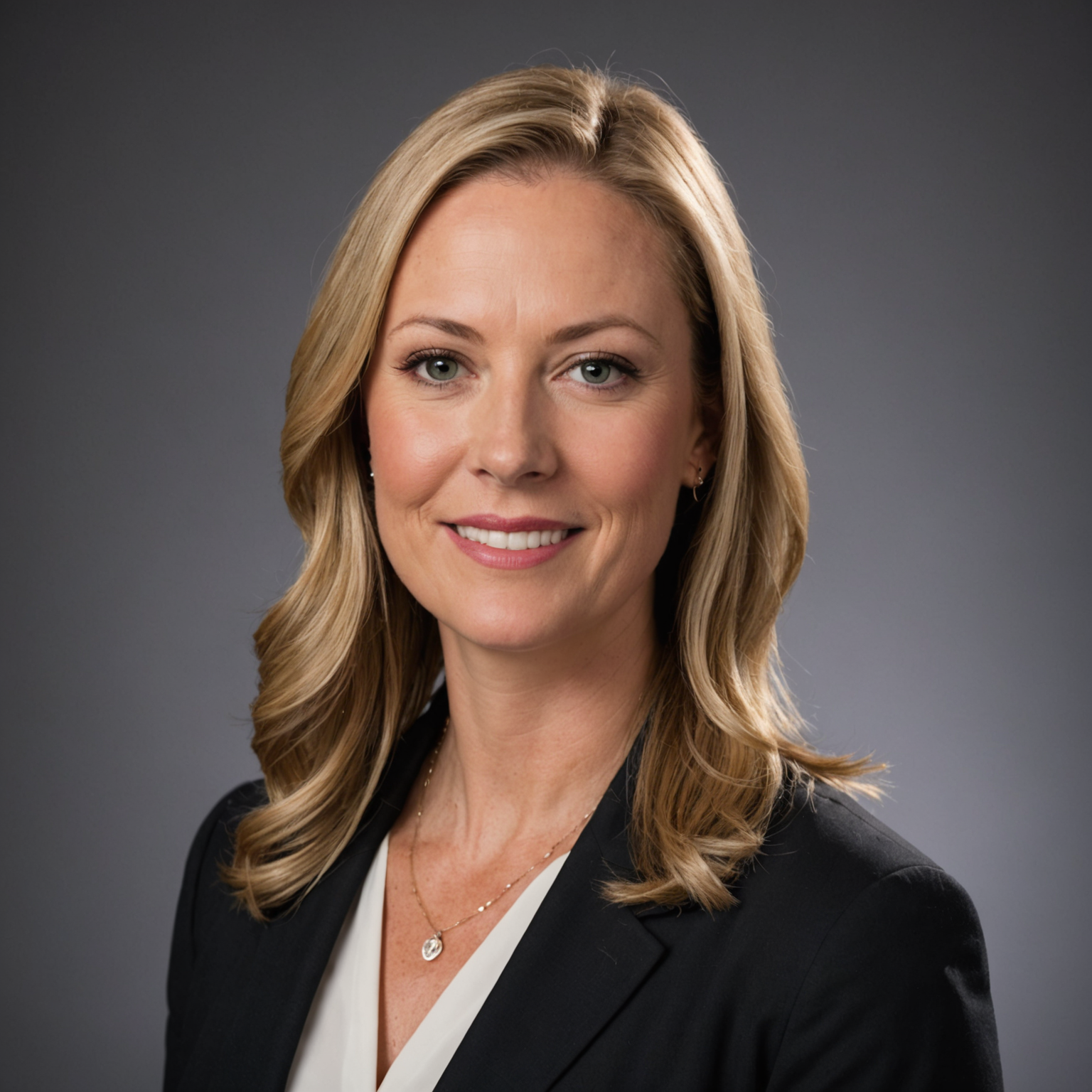 Professional headshot of Sarah Mitchell, corporate event organizer