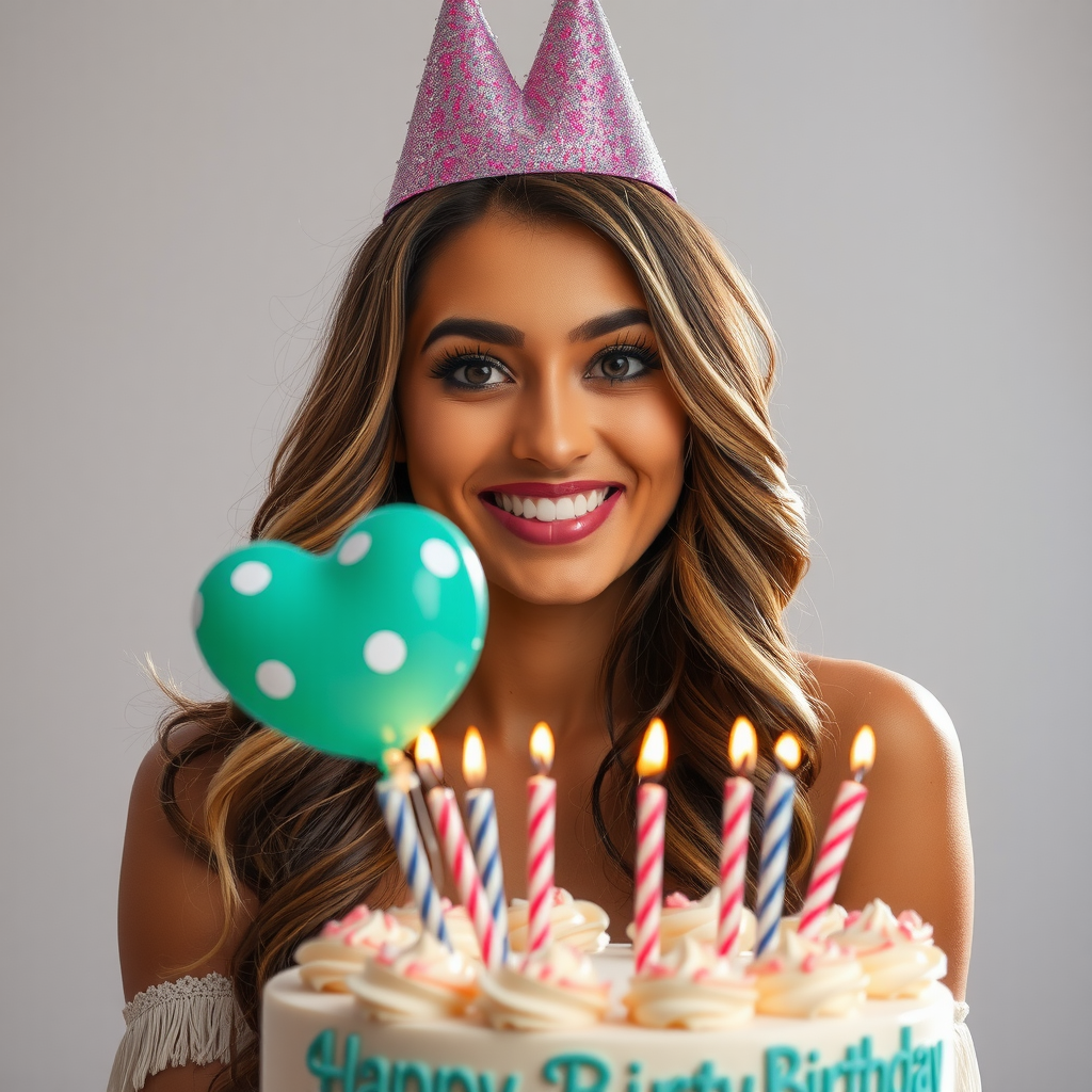 Portrait of Jessica Rodriguez celebrating her birthday